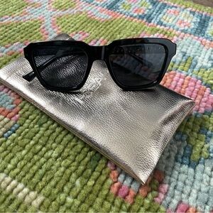 NEW I- SEA Phoenix model Black Rectangular Sunglasses, Polarized lens